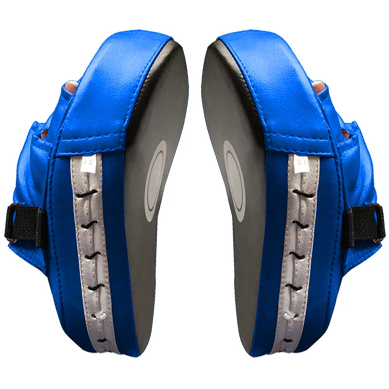 1/2Pc Curved Boxing Bag Taekwondo Muay Thai Karate Adults Kids PU Training Paws Pads Boxing Equipment Focus Punching Bags
