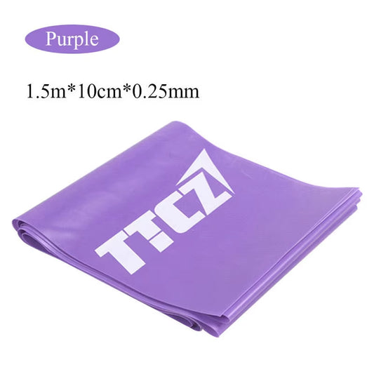 TTCZ Gym Fitness Equipment Strength Training Latex Elastic Resistance Bands Pull Rope Crossfit Yoga Rubber Loops Sport Pilates
