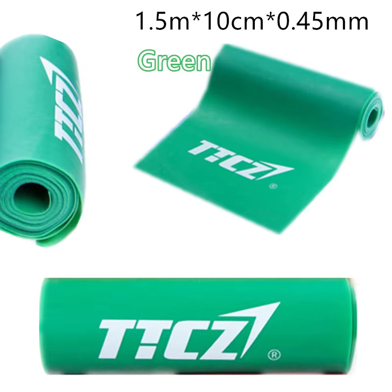 TTCZ Gym Fitness Equipment Strength Training Latex Elastic Resistance Bands Pull Rope Crossfit Yoga Rubber Loops Sport Pilates