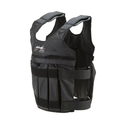 SUTEN 20Kg/50Kg Loading Weighted Vest for Boxing Training Workout Fitness Equipment Adjustable Waistcoat Jacket Sand Clothing