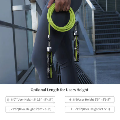Speed Jumping Rope Home Gym Steel Wire Durable for Men Fast Jump Rope Loss Weight Sport Exercise Workout Fitness Equipments