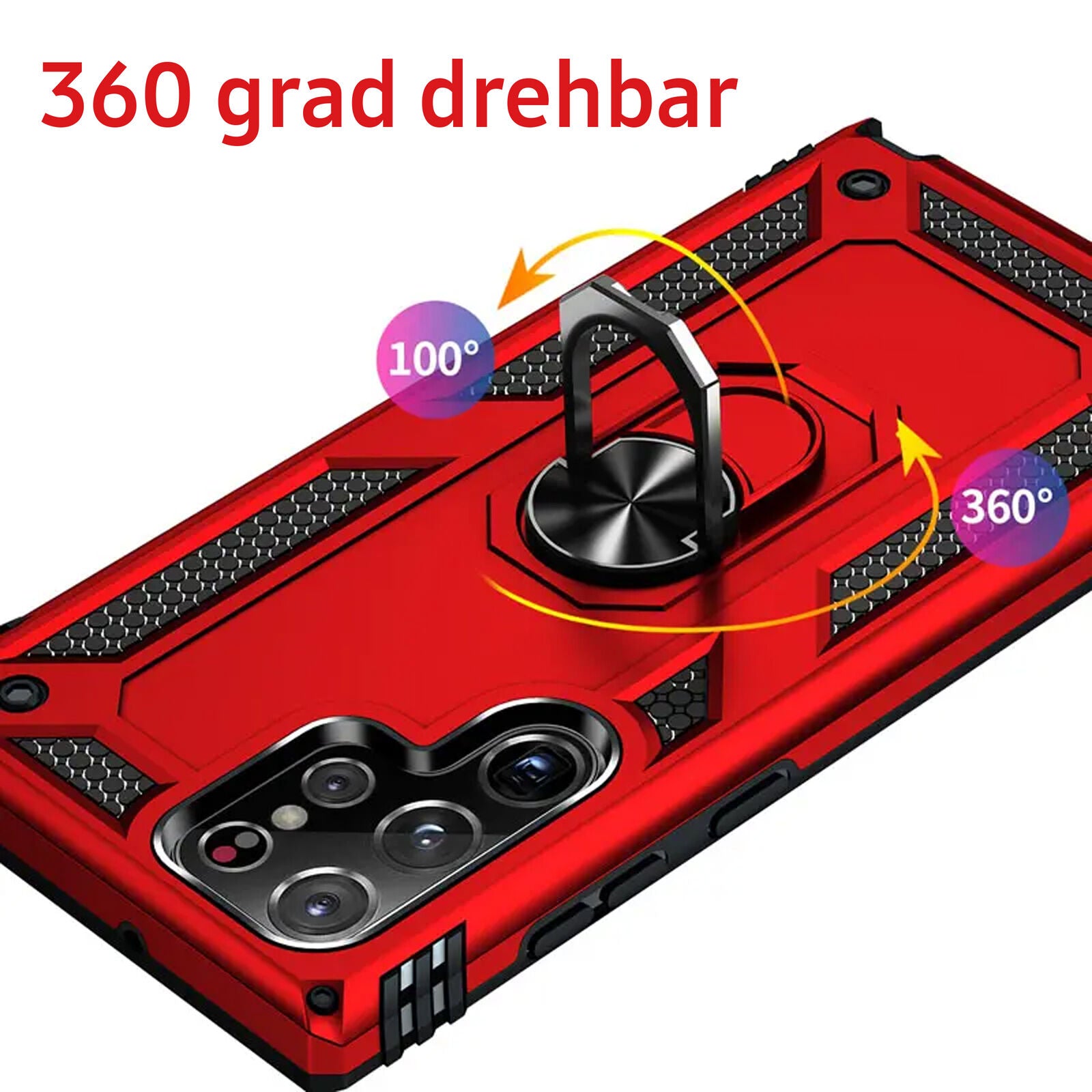 Panzerhülle Handyhülle Für Iphone Samsung Huawei Schutzhülle Hybrid Case Hülle